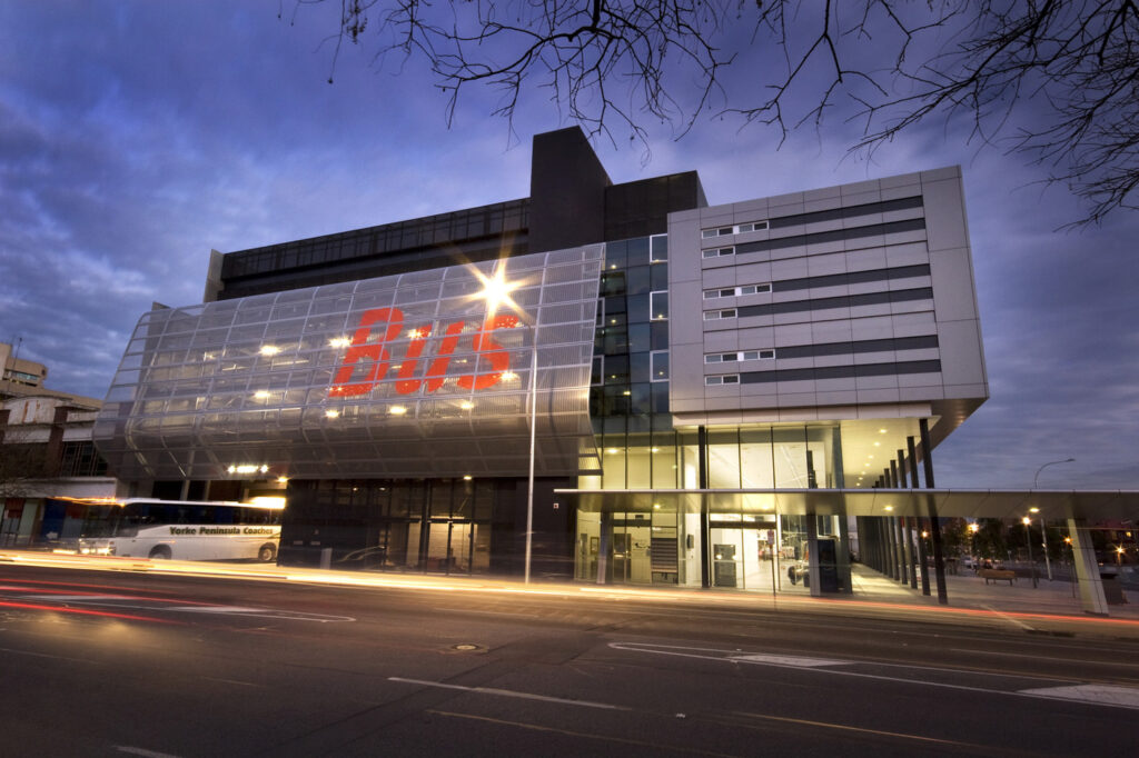 Adelaide Central Bus Station Denton Corker Marshall