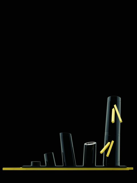 Alessi Tea + Coffee Towers