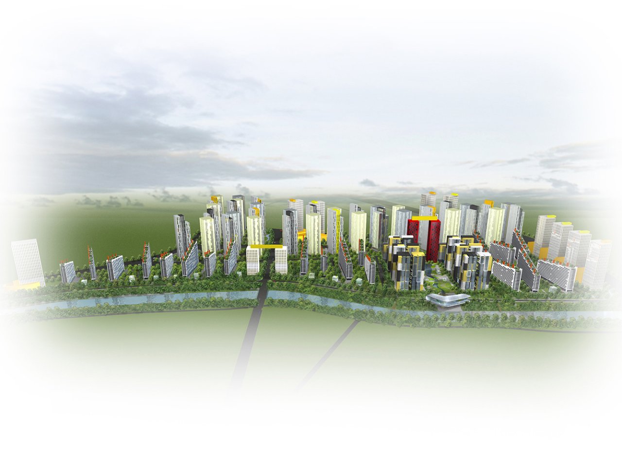 Chengdu International New Town Masterplan