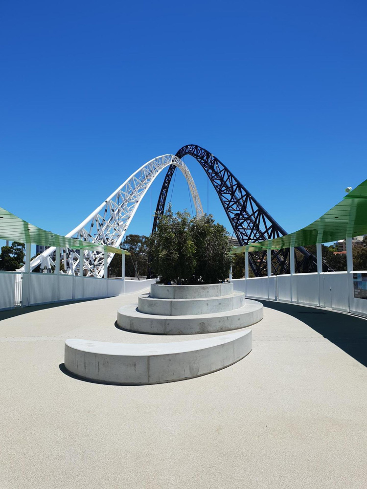 Matagarup bridge denton corker marshall