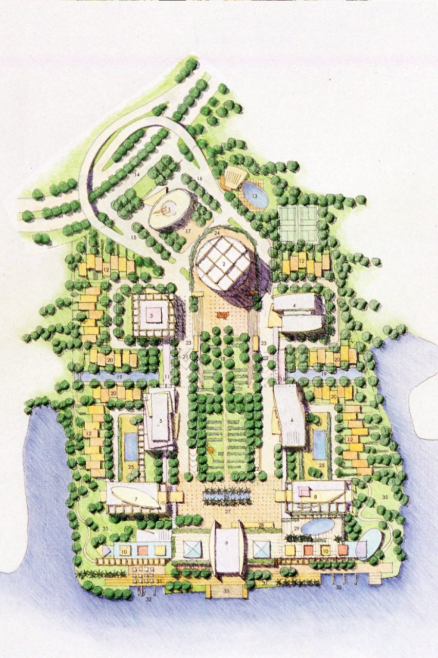 Saigon River City Masterplan