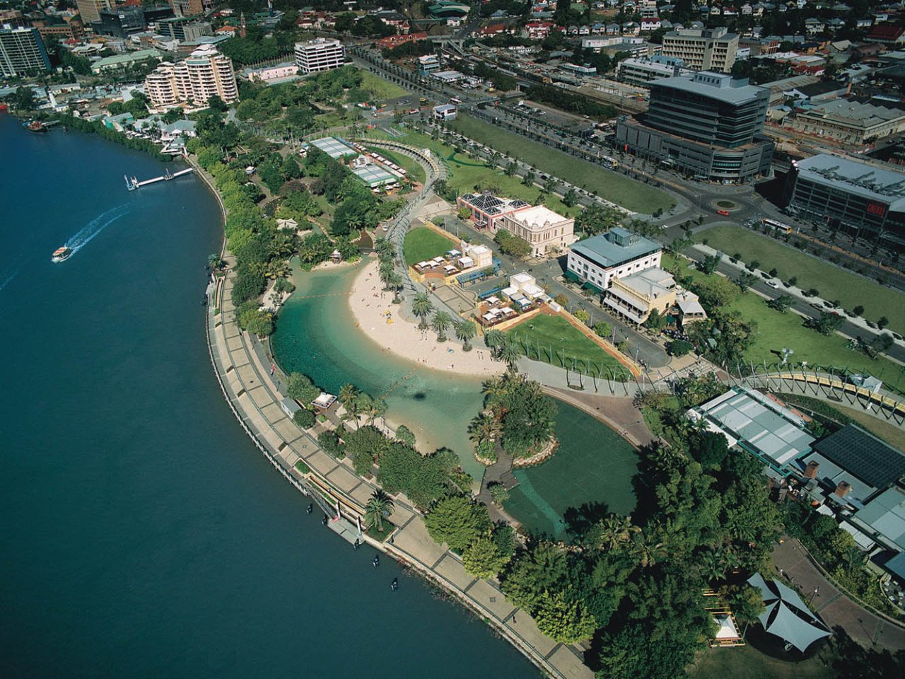 South Bank Brisbane Masterplan + Urban Design