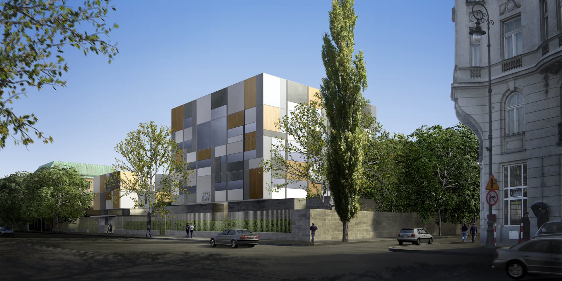 British Embassy + Residence, Warsaw