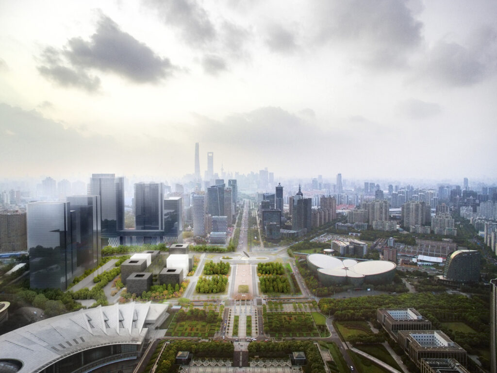 Shanghai Museum East Competition | Denton Corker Marshall