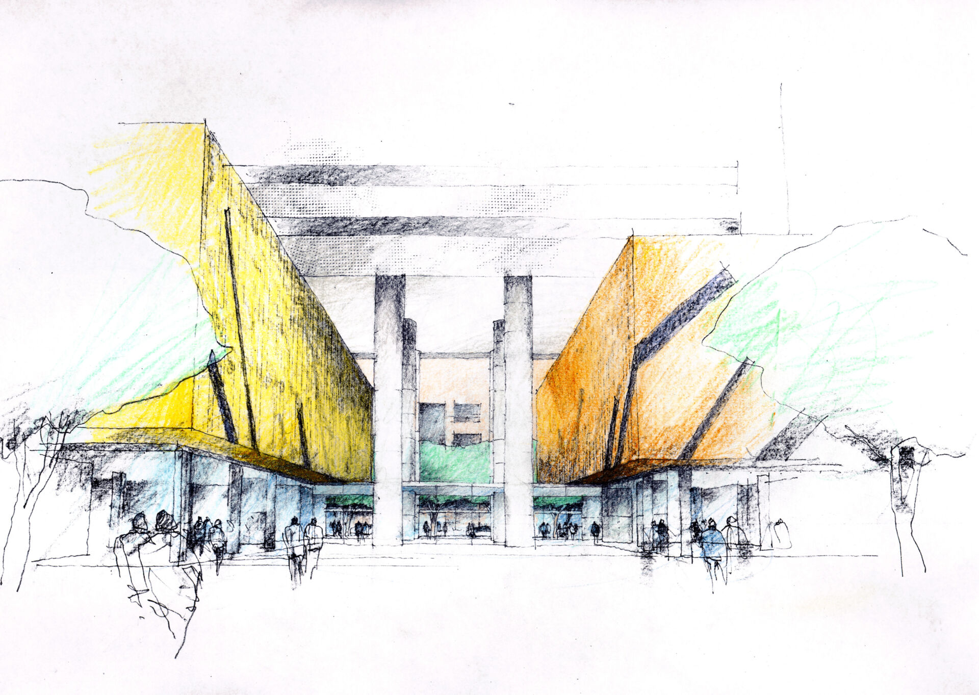 Brisbane Square Civic Complex + Plaza
