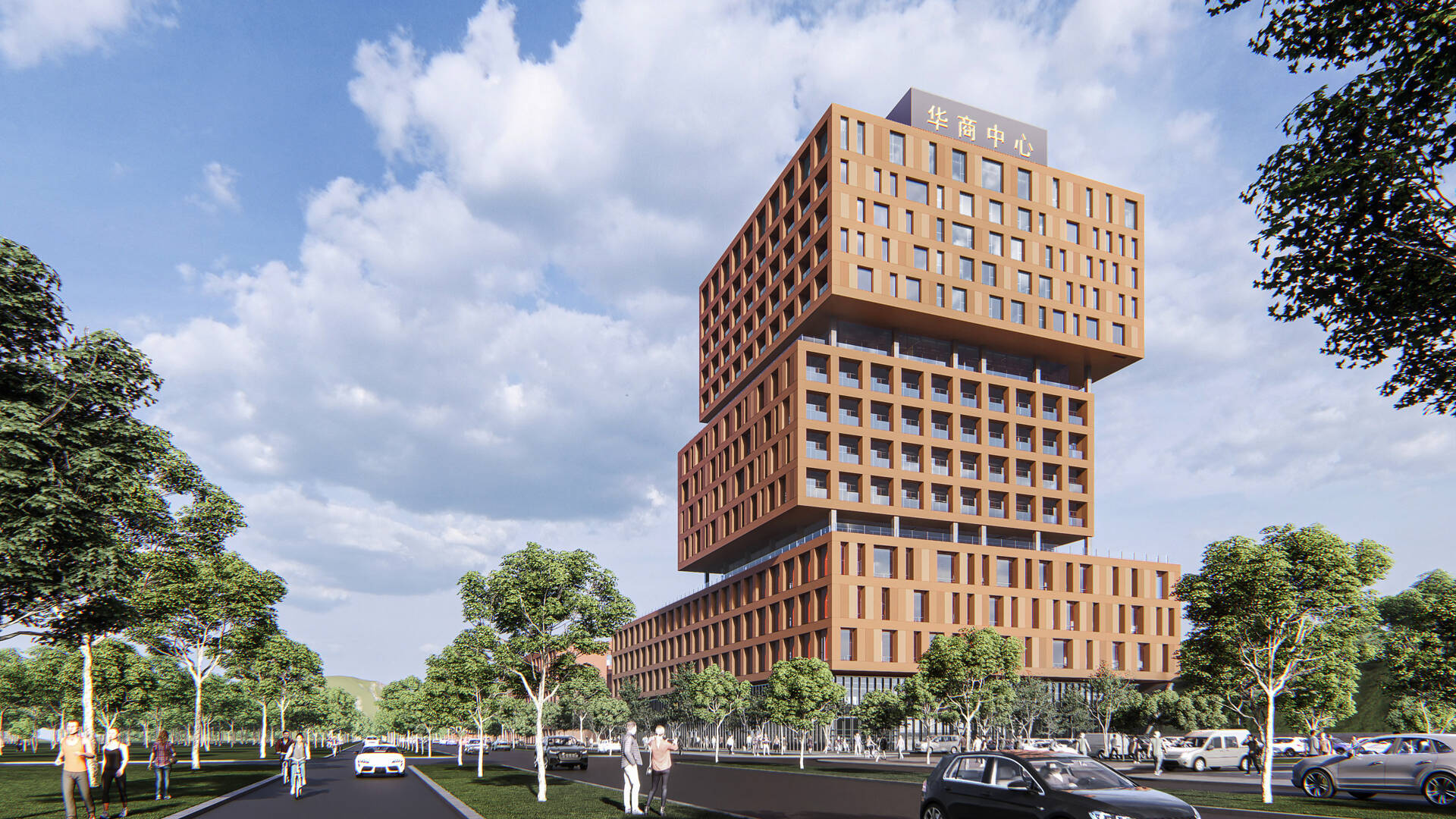 Huashang College Library Complex