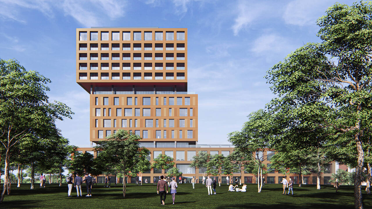 Huashang College Library Complex