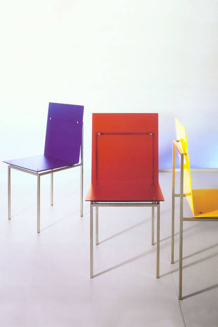 Edra Chair + Table