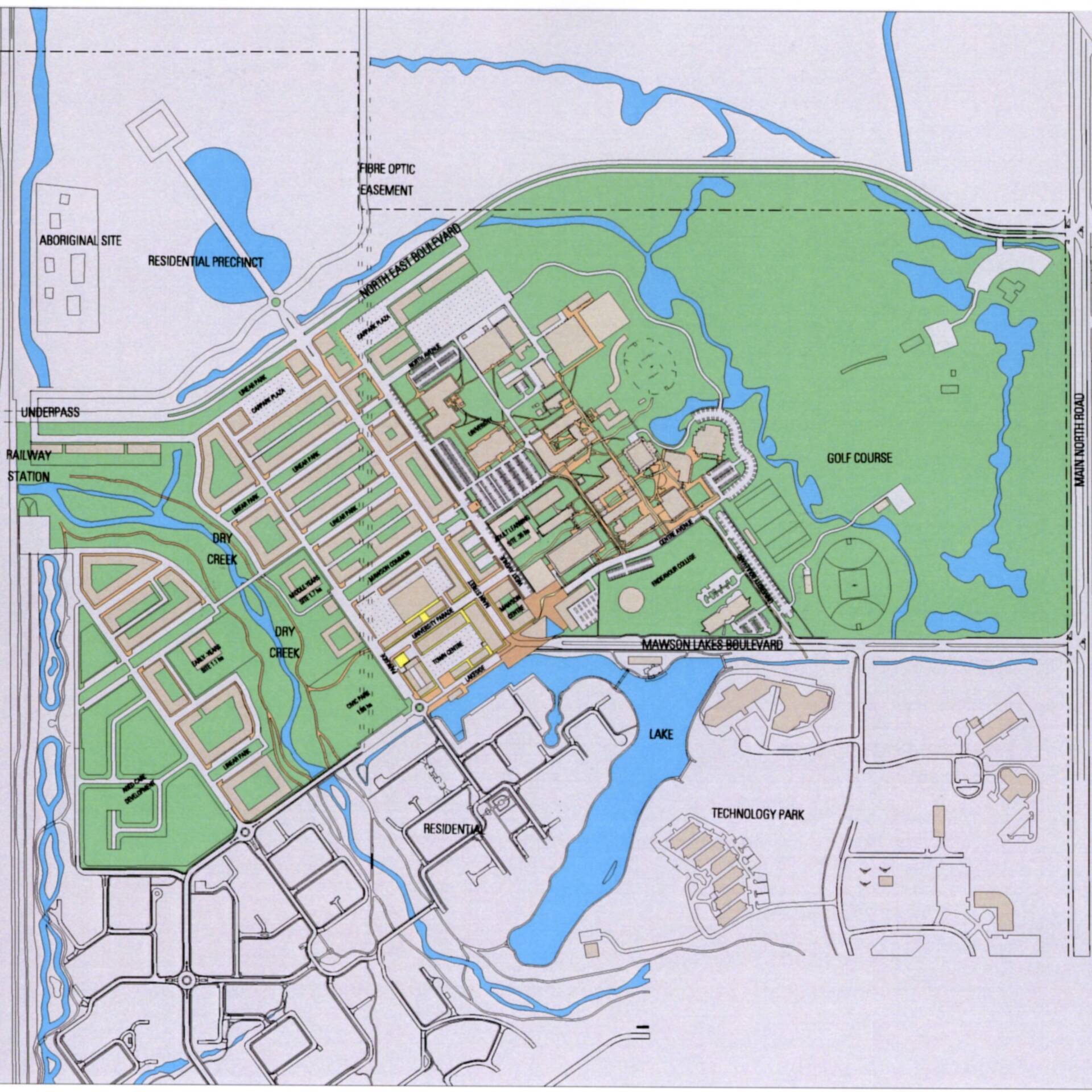 Mawson Lakes Campus Masterplan, University of South Australia