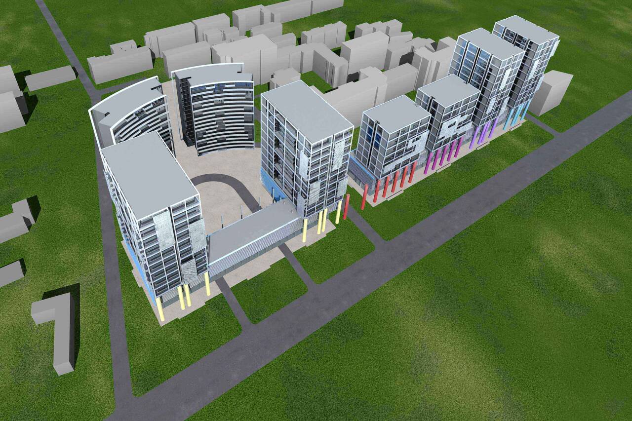 Euro City Plaza Masterplan
