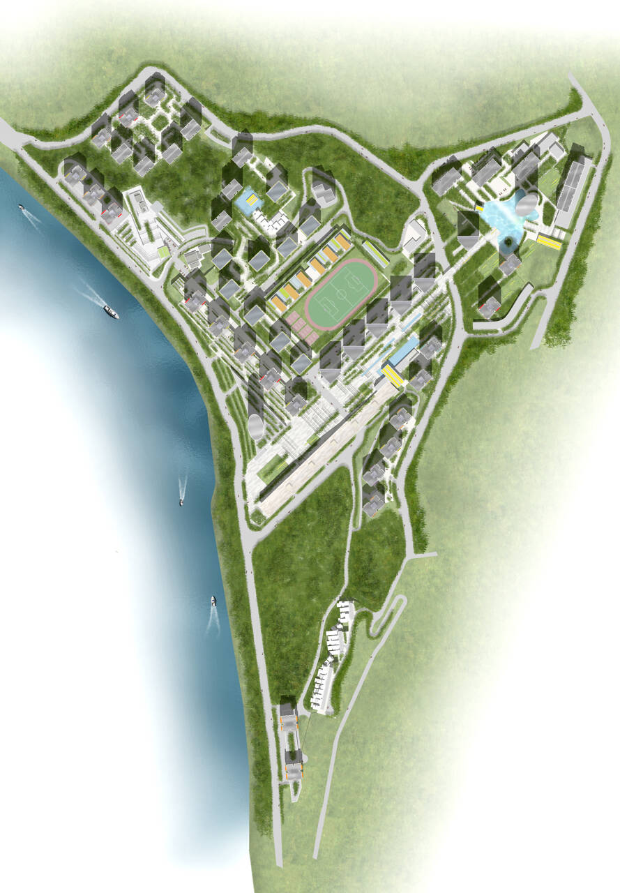 Chongqing International New Town Masterplan