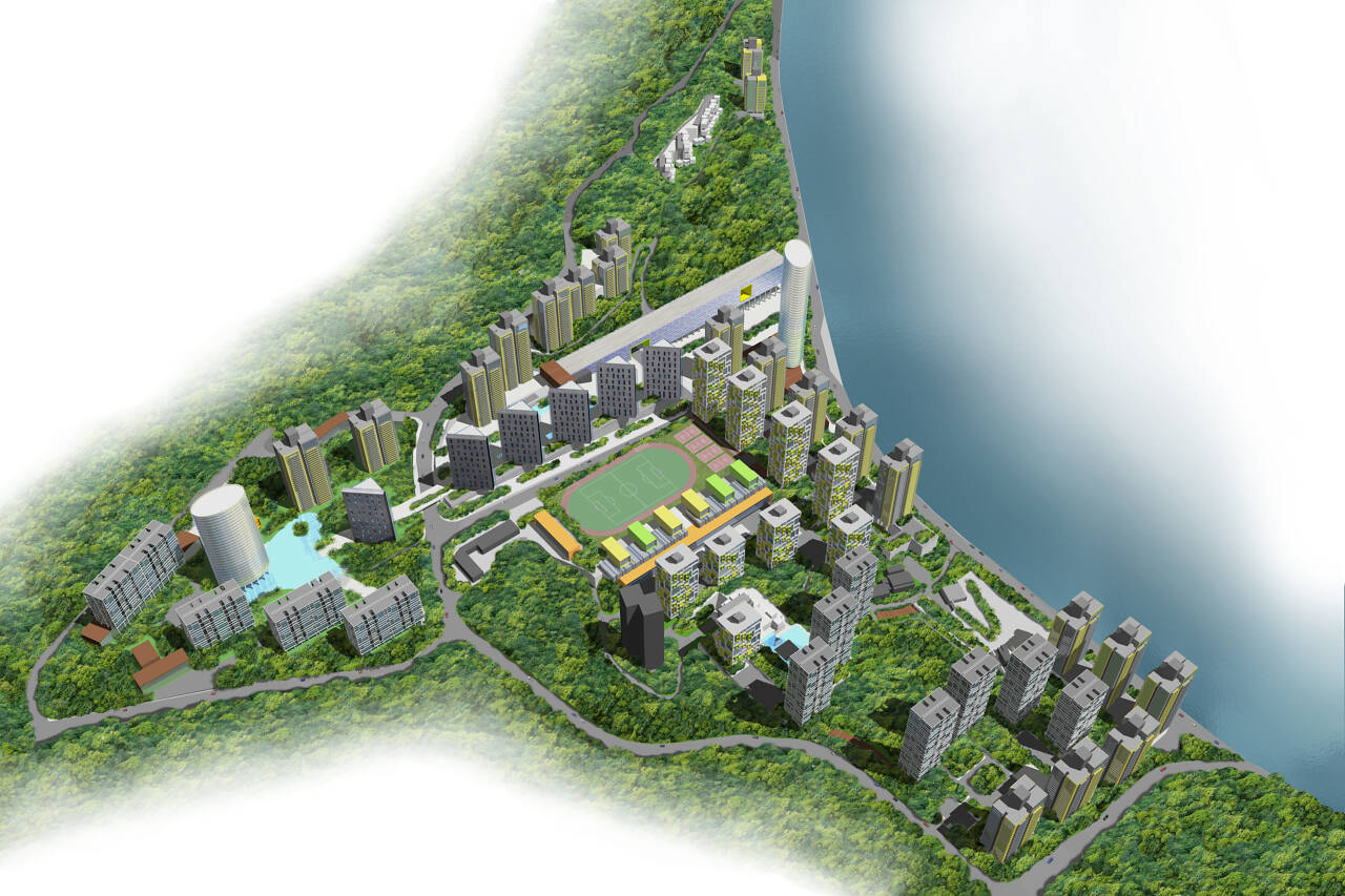Chongqing International New Town Masterplan