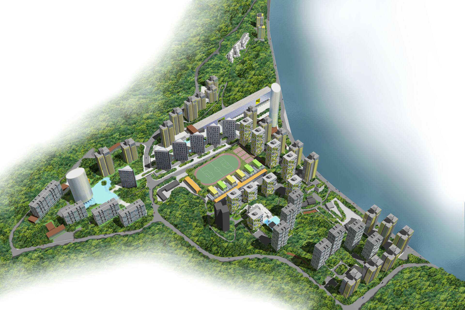 Chongqing International New Town Masterplan