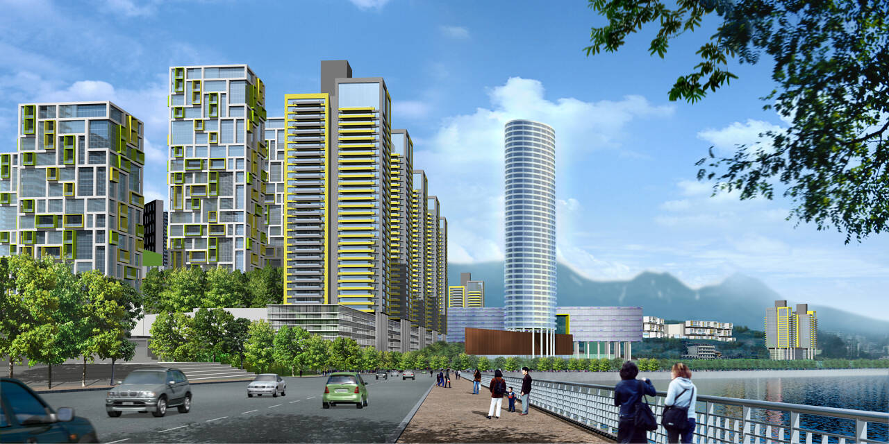 Chongqing International New Town Masterplan