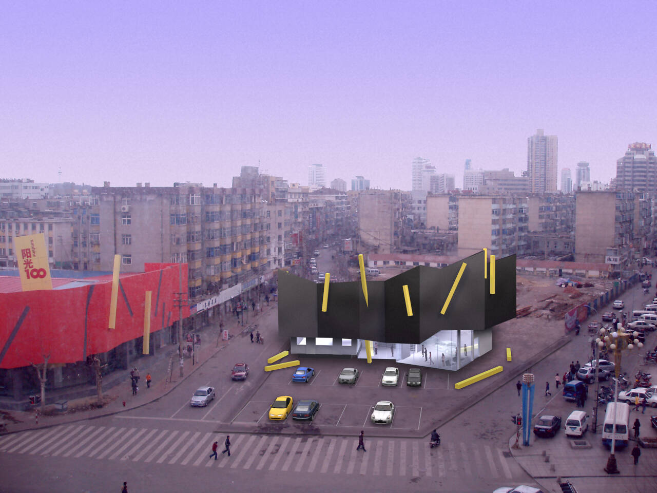 Yantai City Plaza, Stage One