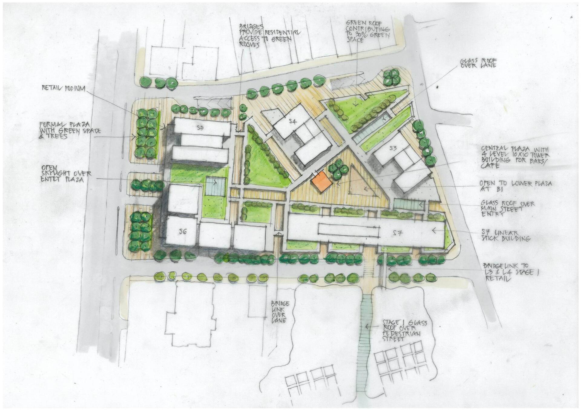 Yantai City Plaza Masterplan