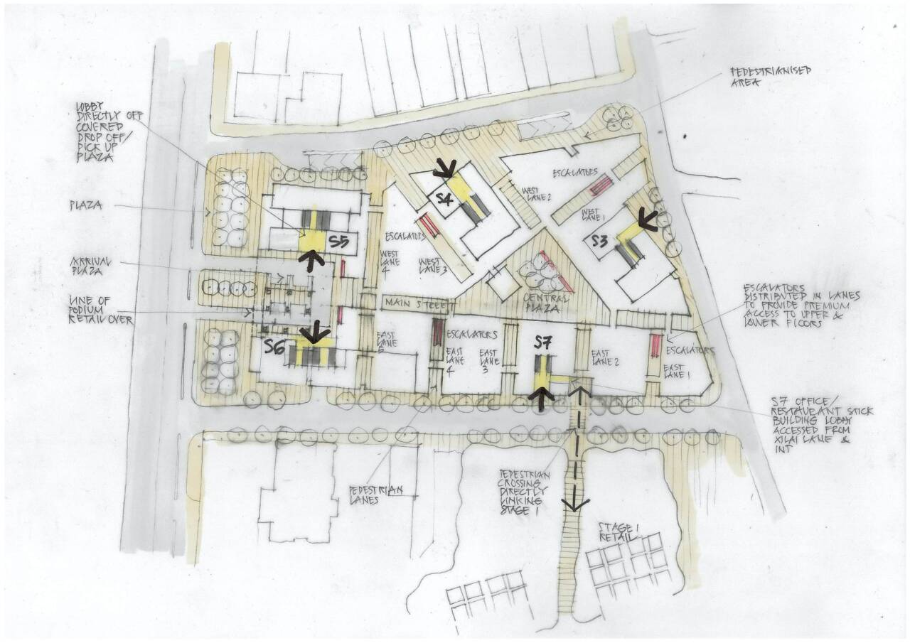 Yantai City Plaza Masterplan