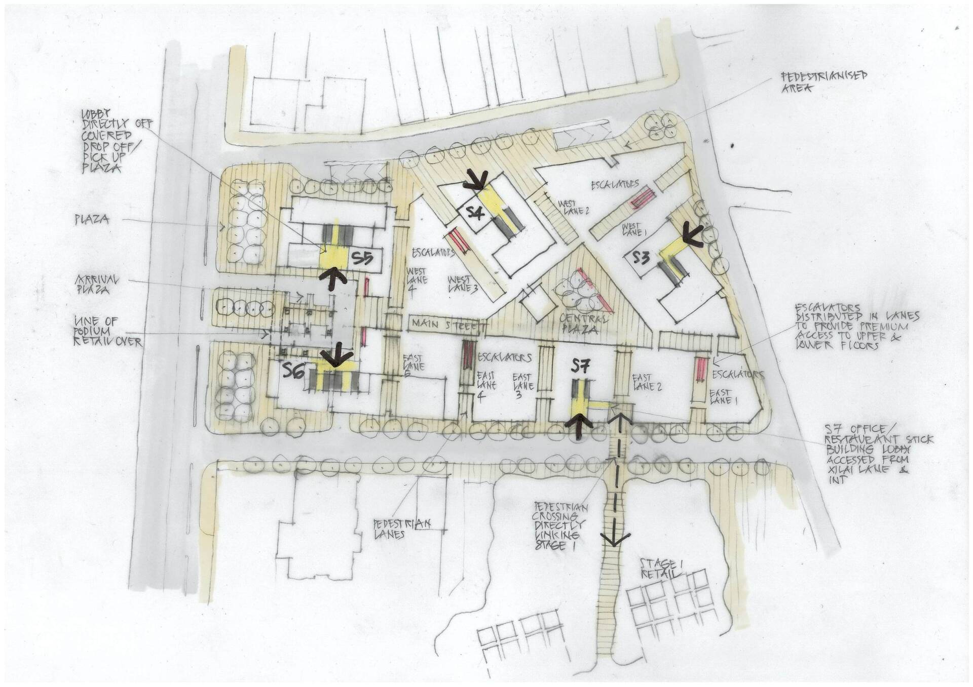 Yantai City Plaza Masterplan