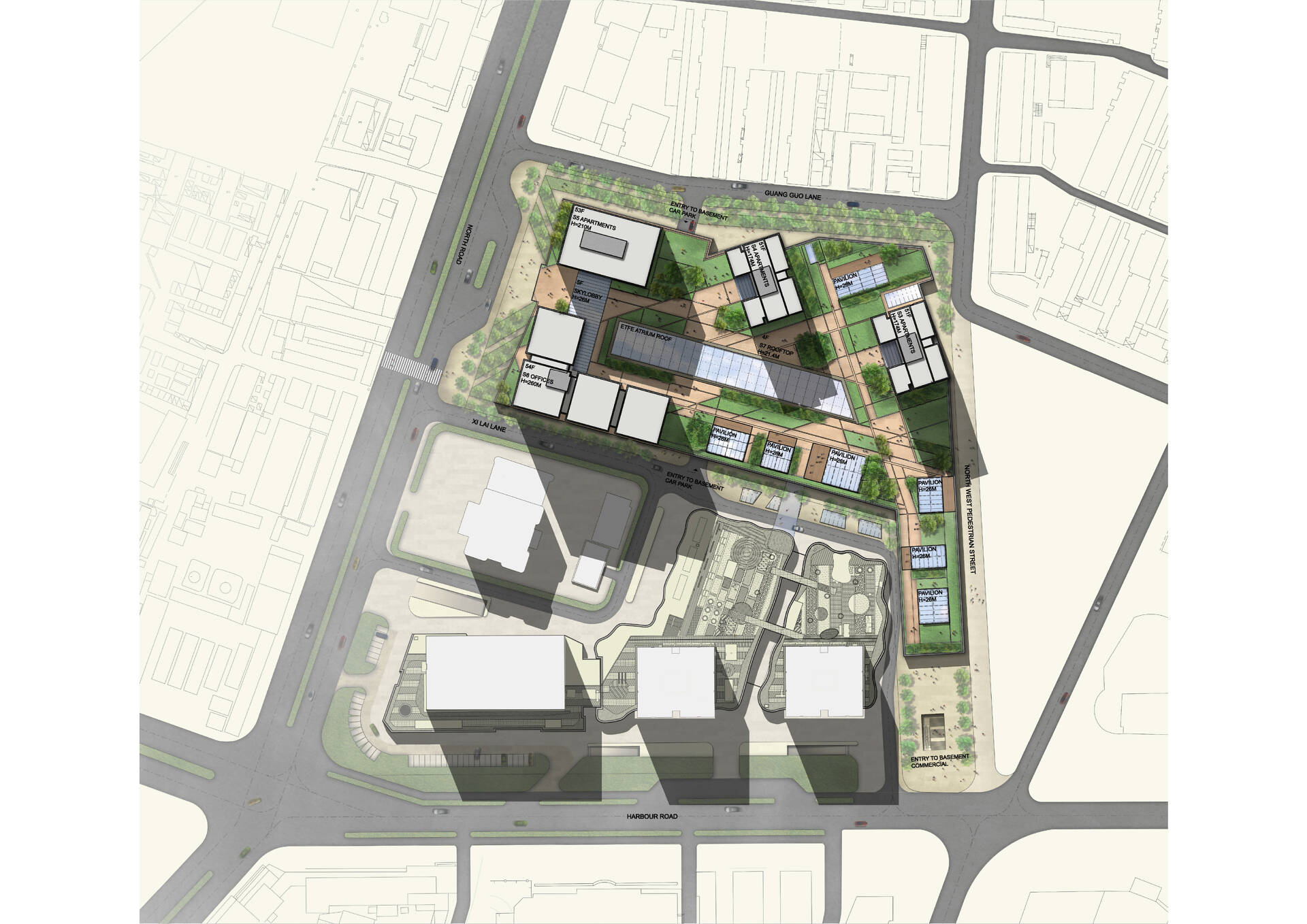 Yantai City Plaza, Stage Two