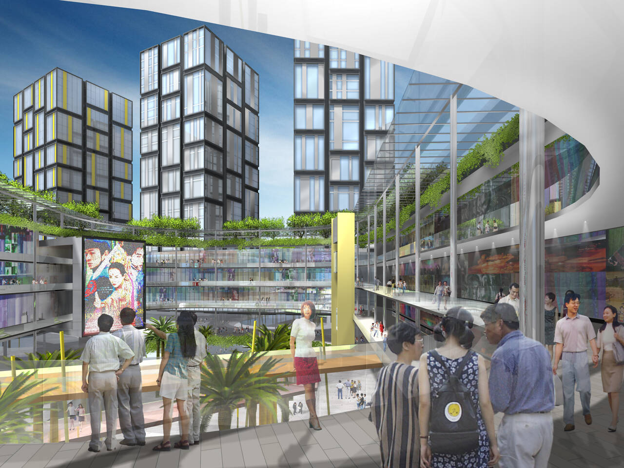 Yantai City Plaza, Stage One