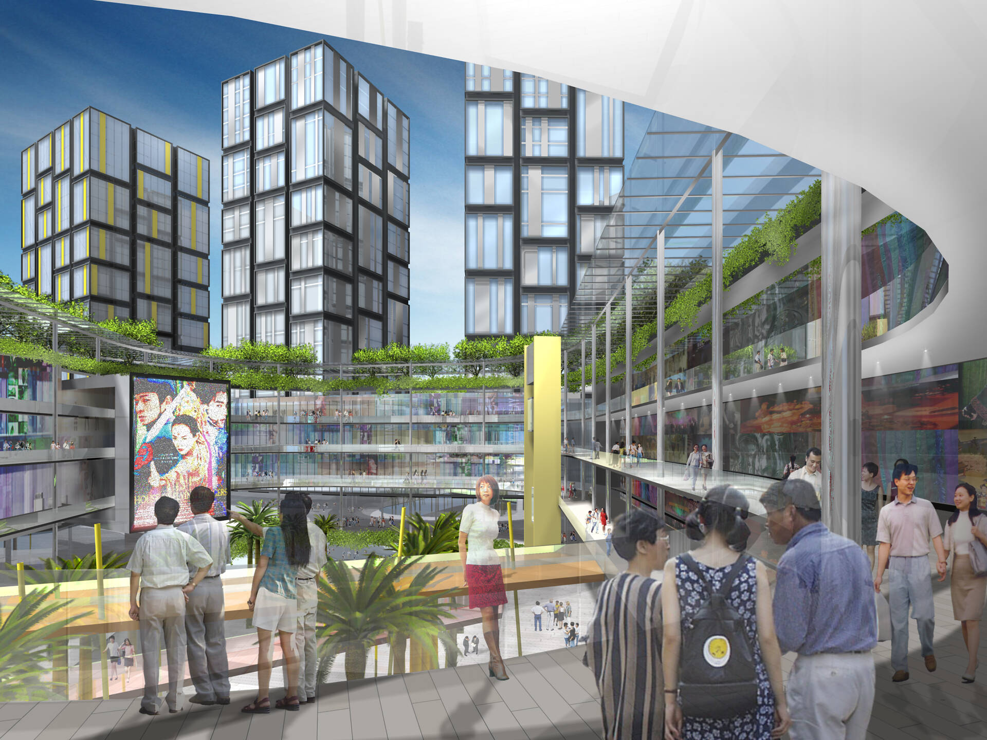 Yantai City Plaza, Stage One