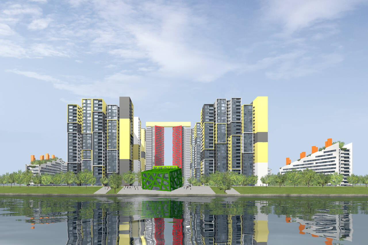 Chengdu International New Town Masterplan
