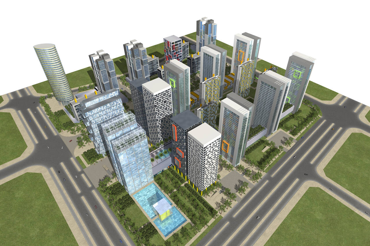 Liuzhou City Plaza Masterplan