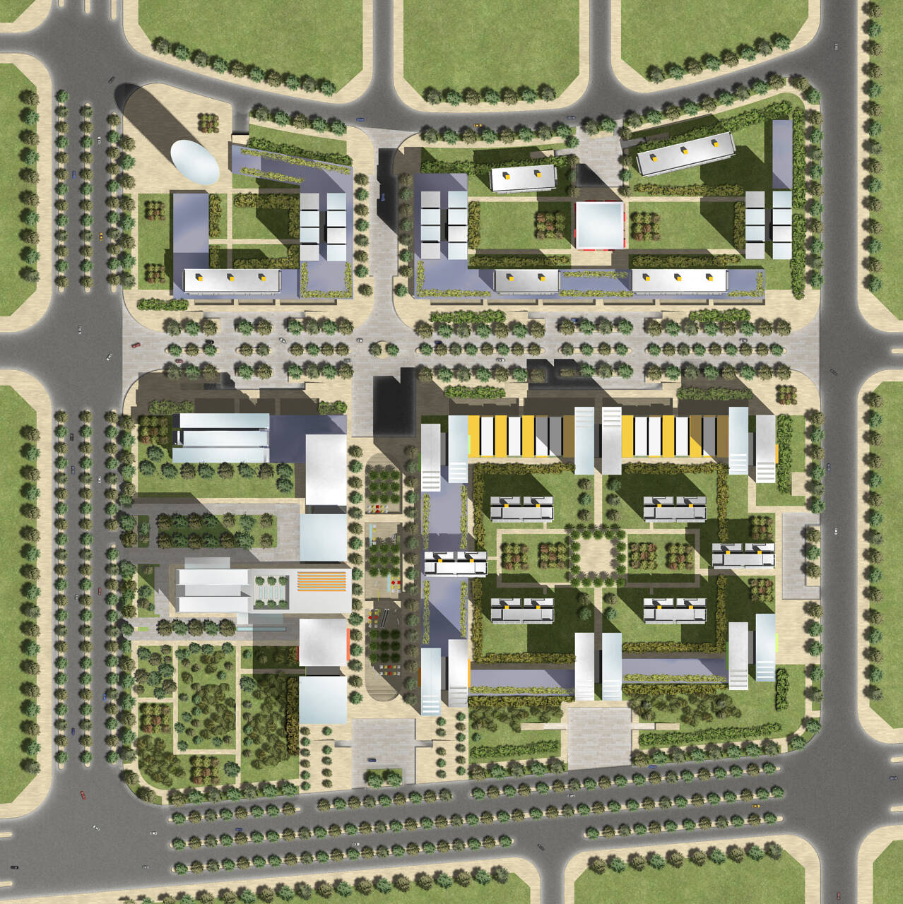Liuzhou City Plaza Masterplan